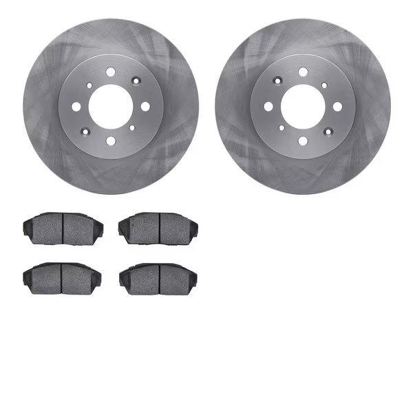 6302-59030, Rotors with 3000 Series Ceramic Brake Pads, Dynamic Friction Co, Mfr#: 6302-59030